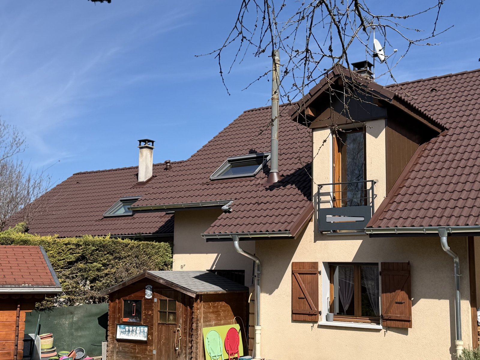 Toiture après résine — MB Toiture Aix-les-Bains