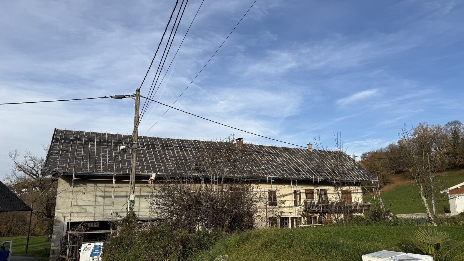 Réfection de toiture en ardoise à Grésy-sur-Aix — MB Toiture